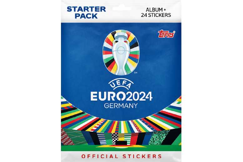 UEFA Euro 2024 Collector’s Album & Sticker Set | Wowcher