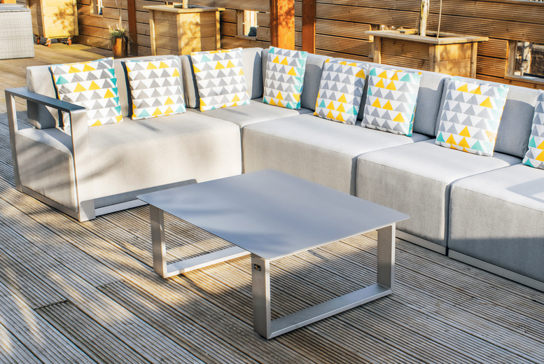 PRICE DROP! 9-Seater Oslo Premium Aluminium Rattan Outdoor Dining Set | Wowcher PRICE DROP! 9-Seater Oslo Premium Aluminium Rattan Outdoor Dining Set | Wowcher