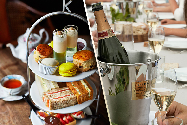 £34 instead of £69.90 for a Champagne afternoon tea for 2 at Kettner's, Soho - save 51%