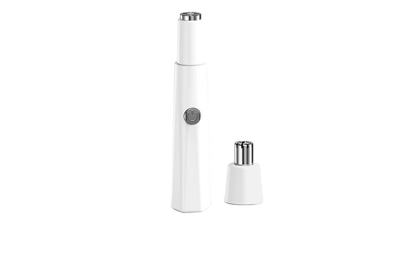 Women’s Portable Electric Epilator – Dual Power Options, Pink or White | Wowcher