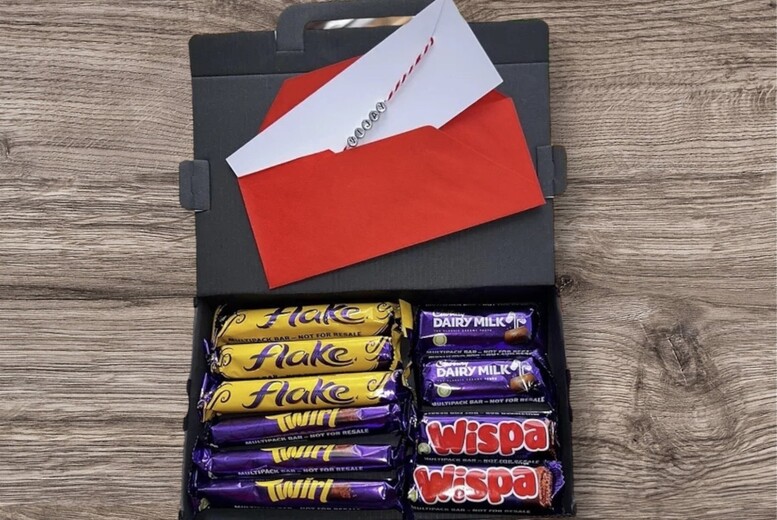 Personalised Bracelet & Cadbury Chocolate Letterbox Gift Set – Handcrafted Keepsake | Wowcher