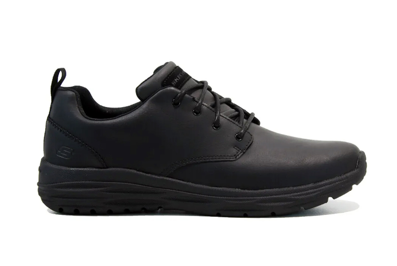 Men’s Black Memory Foam Skechers Trainers – 9 Sizes | Wowcher