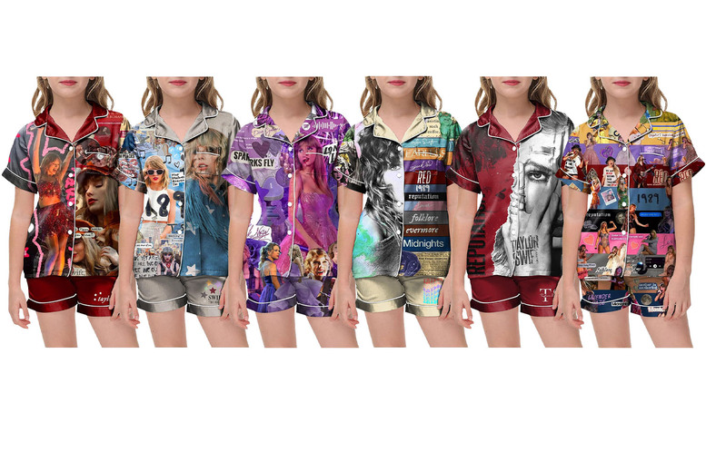 Unisex Black Lightweight Satin Summer Pyjama Set – Pop-Star  Loungewear | Wowcher