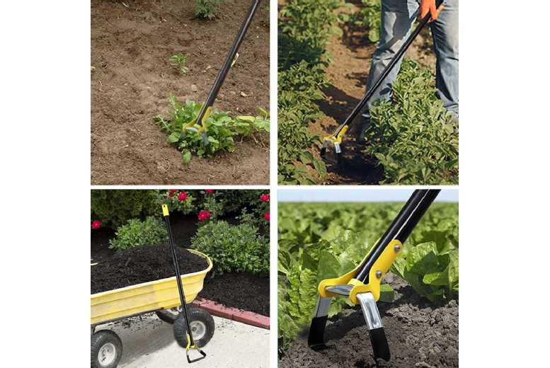 Premium Stainless Steel Long Handle Hula Hoe – Adjustable Length & Multi-Purpose | Wowcher