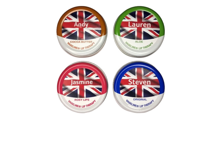 Personalised Vaseline – Customised Lip Care with Natural Scents | Wowcher
