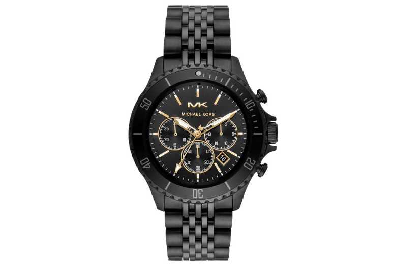 Michael Kors MK8750 Men’s Chronograph Quartz Watch – Black Stainless Steel, 50m Water-Resistant | Wowcher Michael Kors MK8750 Men’s Chronograph Quartz Watch – Black Stainless Steel, 50m Water-Resistant | Wowcher