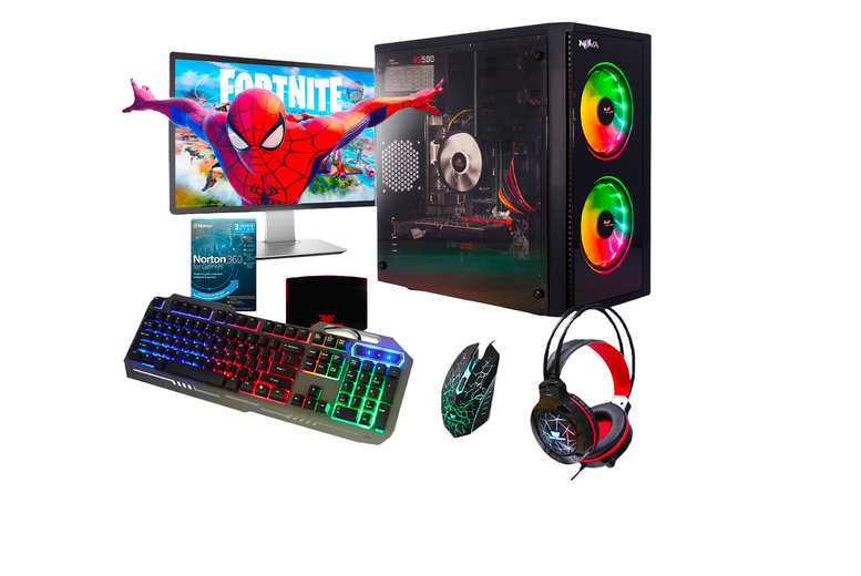 9-in-1 Gaming PC Bundle – Intel Core i5 16GB 120GBSSD + 1TB HDD! 9-in-1 Gaming PC Bundle – Intel Core i5 16GB 120GBSSD + 1TB HDD!