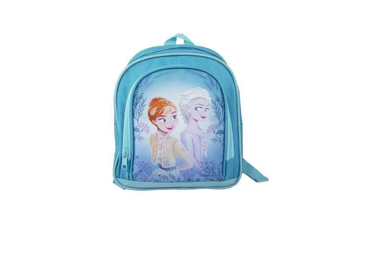 Disney Frozen Elsa & Anna Kids’ School Backpack – Durable Polyester, 22L, Adjustable Straps, Purple or Blue | Wowcher Disney Frozen Elsa & Anna Kids’ School Backpack – Durable Polyester, 22L, Adjustable Straps, Purple or Blue | Wowcher