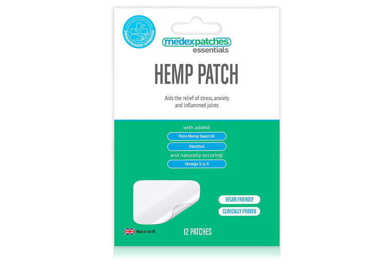Medex Essentials Hemp Recovery Patches – 20, 40, or 60 Pack – Fast-Acting, Omega-Rich, Joint & Muscle Relief | Wowcher