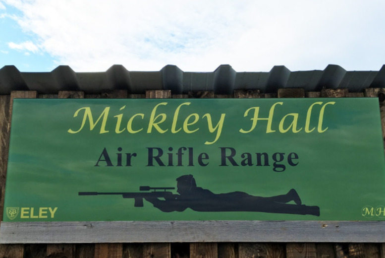 1-Hour Air Rifle Shooting Experience for Two at Mickley Hall Shooting School, Cheshire | Wowcher
