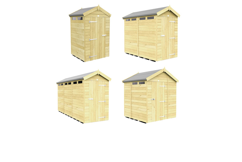 F&F Apex Security Storage Shed – Durable Weatherproof Wood Design | Wowcher F&F Apex Security Storage Shed – Durable Weatherproof Wood Design | Wowcher