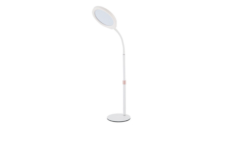 LED Red Light Skin Therapy Anti-Aging Lamp with Base | Wowcher