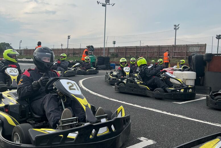 Go-Karting Experience - 30-Minute Session for Up to 4 at Hull Adventure (Hull's Largest All-Weather Track) | Wowcher
