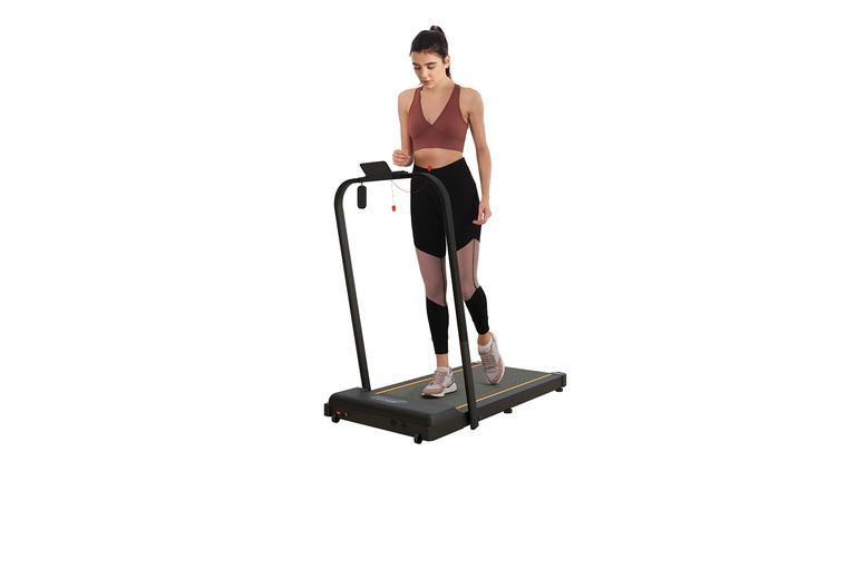 2.5HP Foldable Treadmill with Remote & LED Display – Orange 2.5HP Foldable Treadmill with Remote & LED Display – Orange