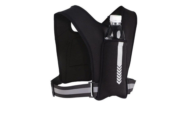 Adjustable High-Vis Running Vest – Lightweight, Quick-Dry, Reflective Sportswear for Runners | Wowcher