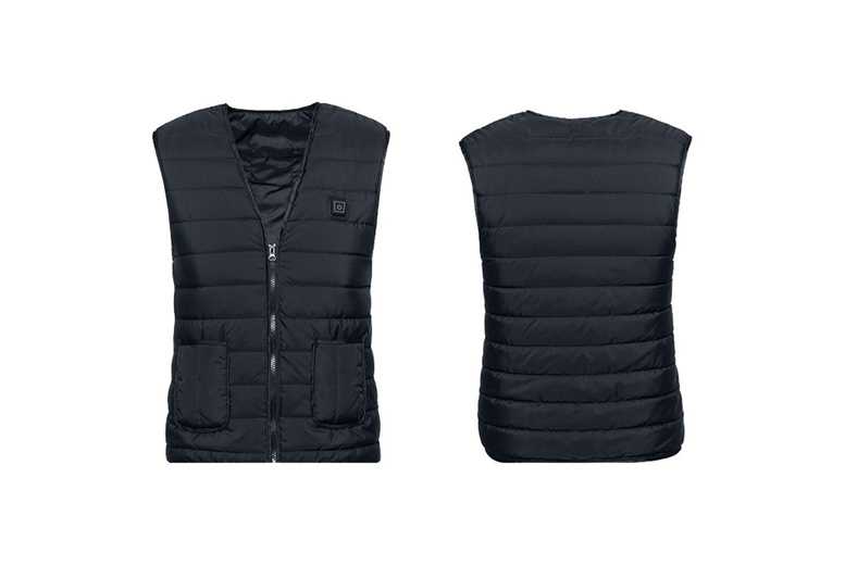 Unisex 2XL: A unisex USB graphene heated vest | Wowcher