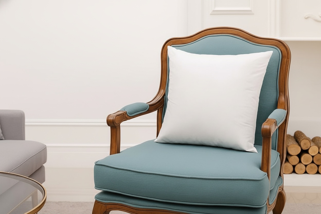 Luxury Duck Feather Cushion Pads – 100% Cotton, Breathable & Durable, Multiple Sizes & Packs | Wowcher