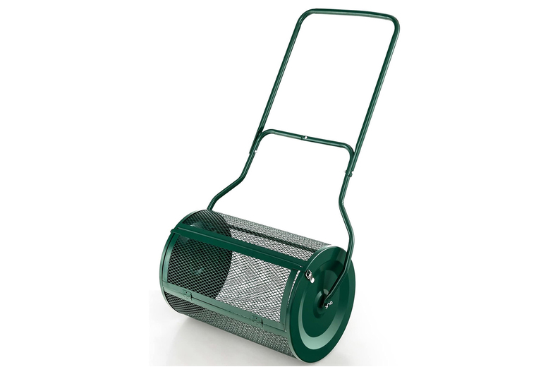 76-Litre Garden Compost Spreader – Heavy Duty Metal Construction 76-Litre Garden Compost Spreader – Heavy Duty Metal Construction