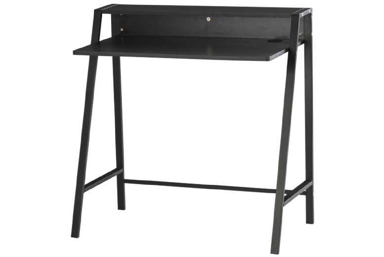 Stylish Computer Desk with Elevated Storage Shelf | Wowcher