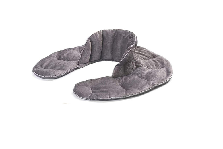 Weighted Microwaveable Neck & Shoulder Wrap – Ergonomic Pain Relief, Hot & Cold Therapy, Unisex, 2 Colours | Wowcher