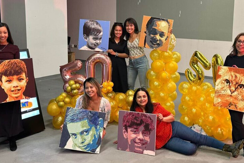 90-Minute Sip & Paint Workshop with Prosecco for One - London | Wowcher