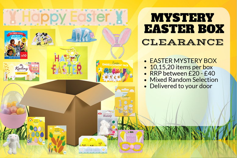 50% Off Easter Mystery Box – Three Sizes | Wowcher