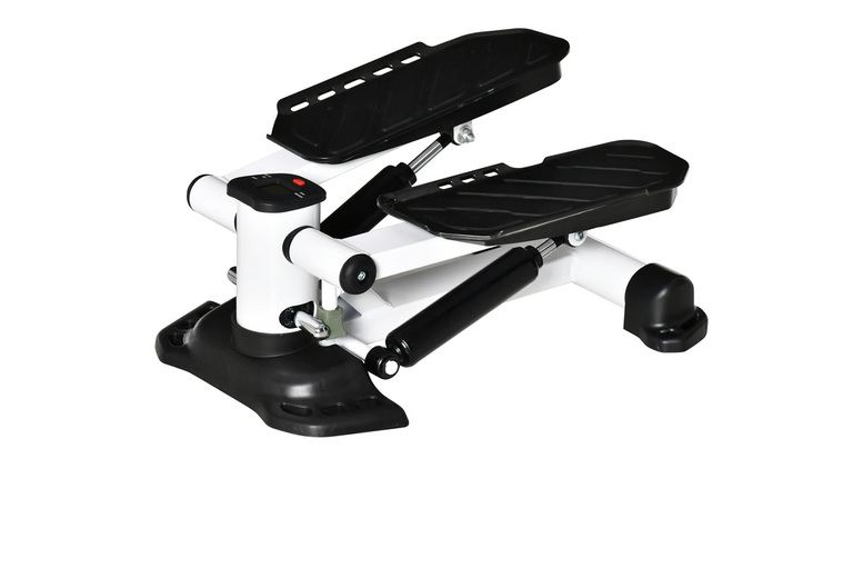 Portable Mini Stepper with LCD Display – Black | Wowcher