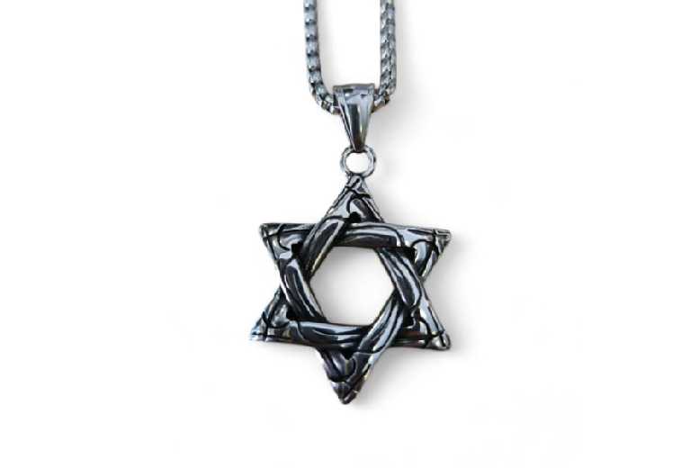 Men’s Bold Anchor Eagle & Devil Eye Stainless Steel Necklaces | Wowcher