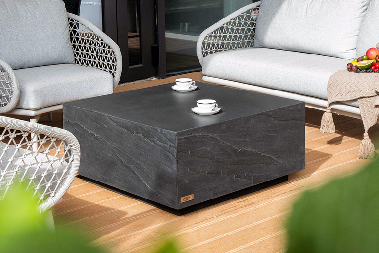 Colorado Glass Reinforced Concrete Coffee Table – Weather-Resistant Modern Outdoor Furniture | Wowcher Colorado Glass Reinforced Concrete Coffee Table – Weather-Resistant Modern Outdoor Furniture | Wowcher