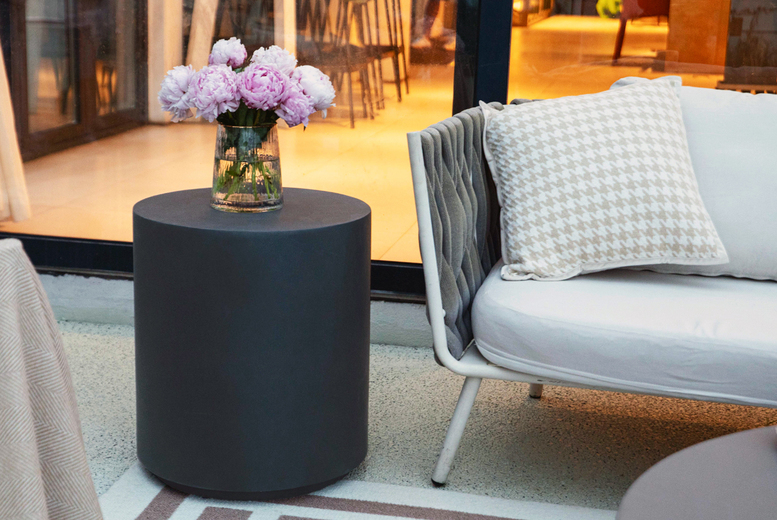 Rome GRC Side Table – Durable Outdoor Elegance | Wowcher Rome GRC Side Table – Durable Outdoor Elegance | Wowcher