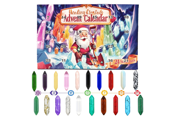 2024 24 Day Crystal and Healing Stones Advent Calendar | Wowcher 2024 24 Day Crystal and Healing Stones Advent Calendar | Wowcher