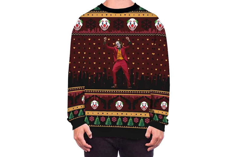 Christmas Character Jumper – Harry Potter, Joker, Rick and Morty  and More! | Wowcher