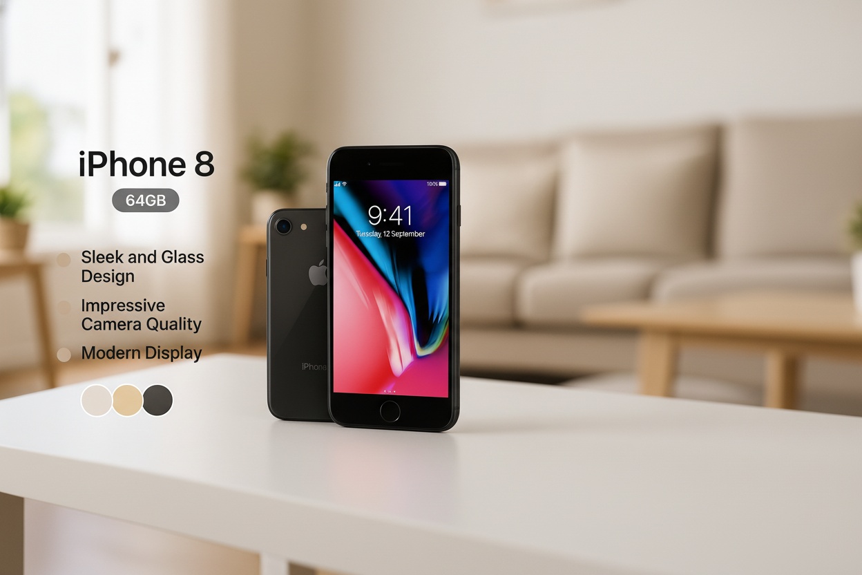 PRICE DROP! iPhone 8 64GB Smartphone - Sleek Design & Powerful Performance | Wowcher