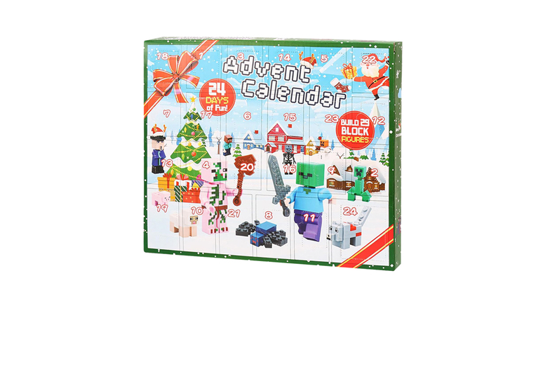 Minecraft  Christmas Advent Calendar – White | Wowcher