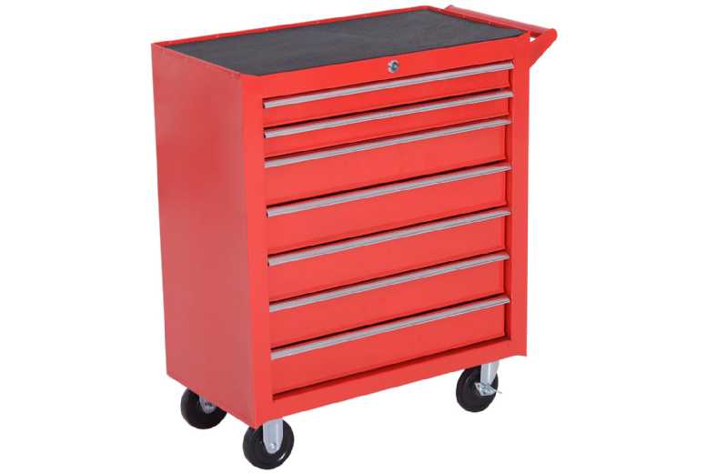 Durable Steel 7-Drawer Tool Storage Cabinet | Wowcher Durable Steel 7-Drawer Tool Storage Cabinet | Wowcher