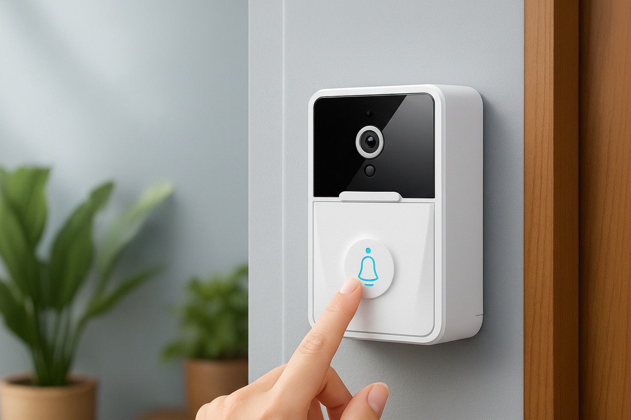 Wireless Night Vision Doorbell | Wowcher