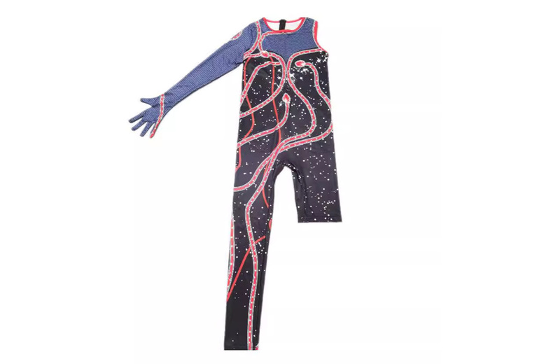 Kids Pop Star Snake Jumpsuit Halloween Costume – Taylor Swift , 7 Sizes, Fancy Dress | Wowcher