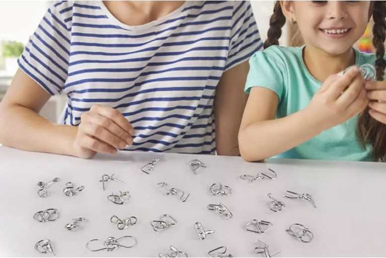 Brain Teaser Toys Advent Calendar – 24 Metal Puzzle Surprises for Kids & Adults | Wowcher Brain Teaser Toys Advent Calendar – 24 Metal Puzzle Surprises for Kids & Adults | Wowcher