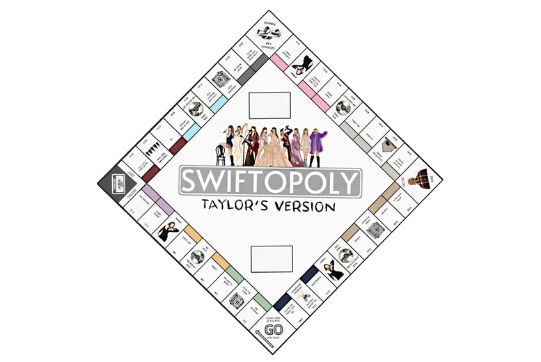 Taylor Swift  Classic Monopoly Board Game - Ages 8+, Multi-Player Family Toy | Wowcher