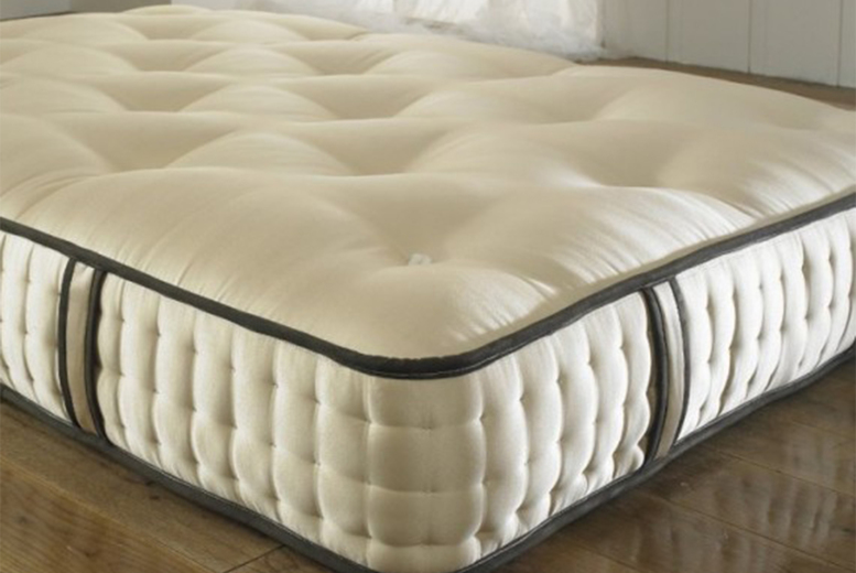 Organic Cool-Touch 2000 Pocket Sprung Orthopaedic Mattress – Pressure Relief & Enhanced Support (Small Single to Super King) | Wowcher