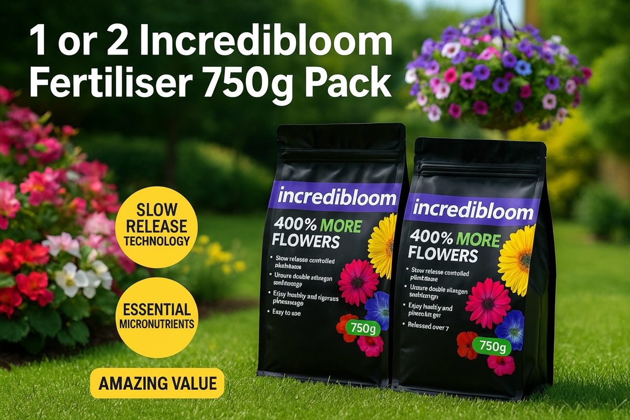 Incredibloom® Fertiliser Plant Feed: Boost Your Garden's Bloom! | Wowcher