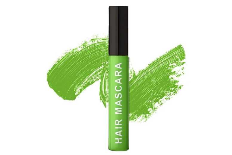Neon Green Hair Mascara Trio – Halloween Fancy Dress Accessory, Cruelty-Free, UK Made | Wowcher