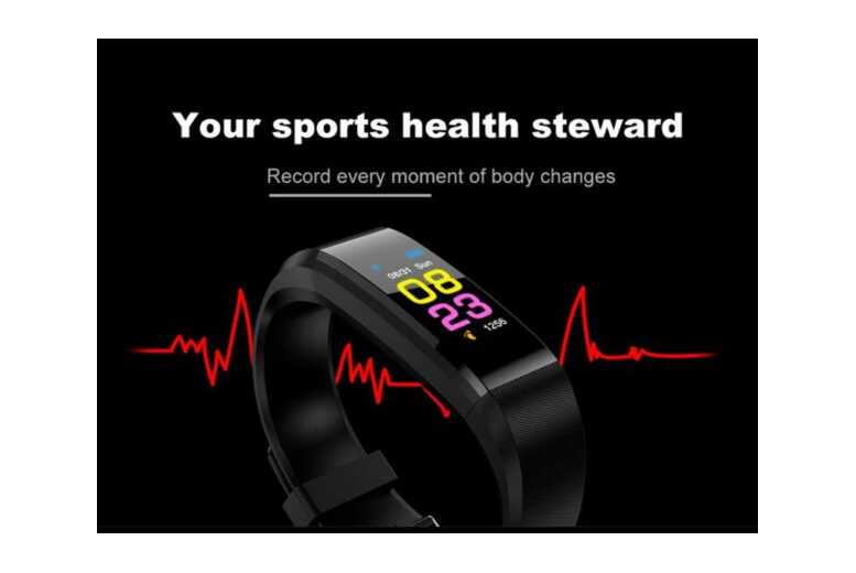 Smart Watch Fitness Tracker – Heart Rate Monitor, Sleep Tracking, Seamless Connectivity – Wearable Tech for iOS & Android | Wowcher