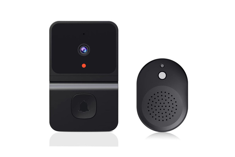Wireless Smart Video Doorbell Camera with Night Vision & App Control – Two-Way Audio, 100° Wide Angle | Wowcher