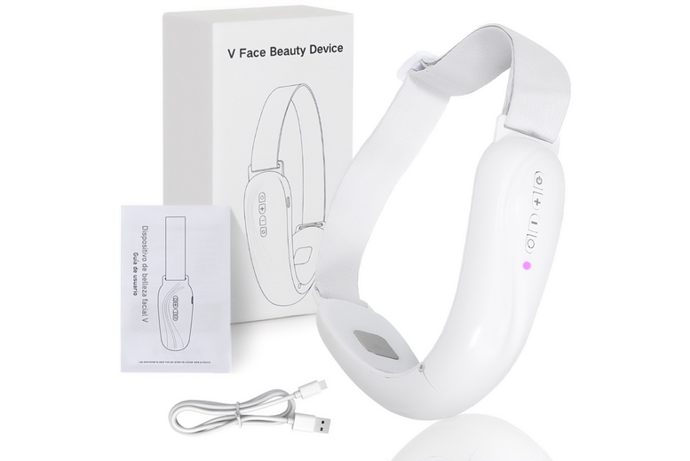 Electric V-Face Shaping Massager with Advanced Skincare Technology | Wowcher