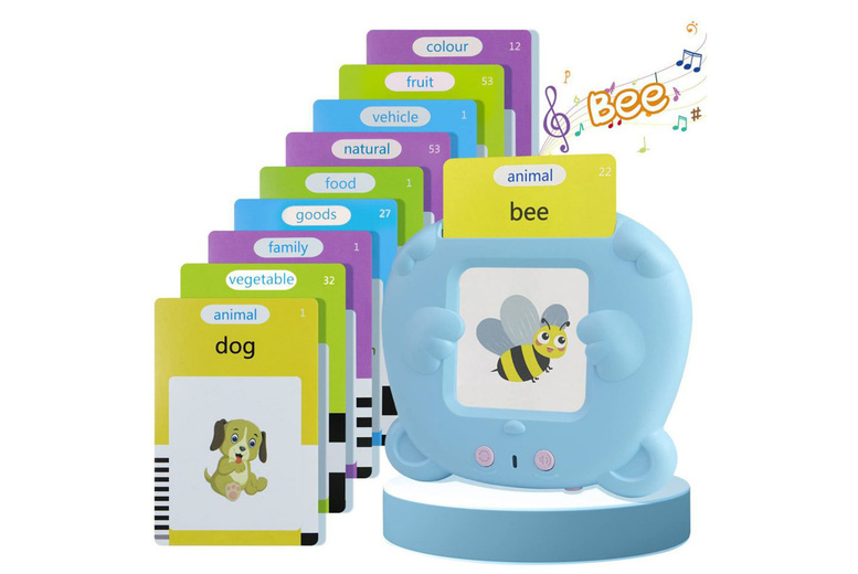 Talking Flashcards Interactive Learning Toy – Ages 2+, Educational, Battery-Operated, Bear Design | Wowcher Talking Flashcards Interactive Learning Toy – Ages 2+, Educational, Battery-Operated, Bear Design | Wowcher