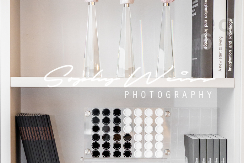 Handcrafted Lucite Acrylic Connect 4 Decorative Tabletop Game – Modern Statement Piece, Large Size | Wowcher