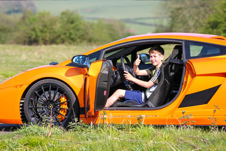 Junior Supercar Driving Experience - 3 Laps at 25+ UK Locations with U Drive Cars - Includes Ferrari, Lamborghini, McLaren & More | Wowcher