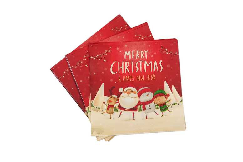 118Pcs Xmas Tableware Party Supplies | Wowcher