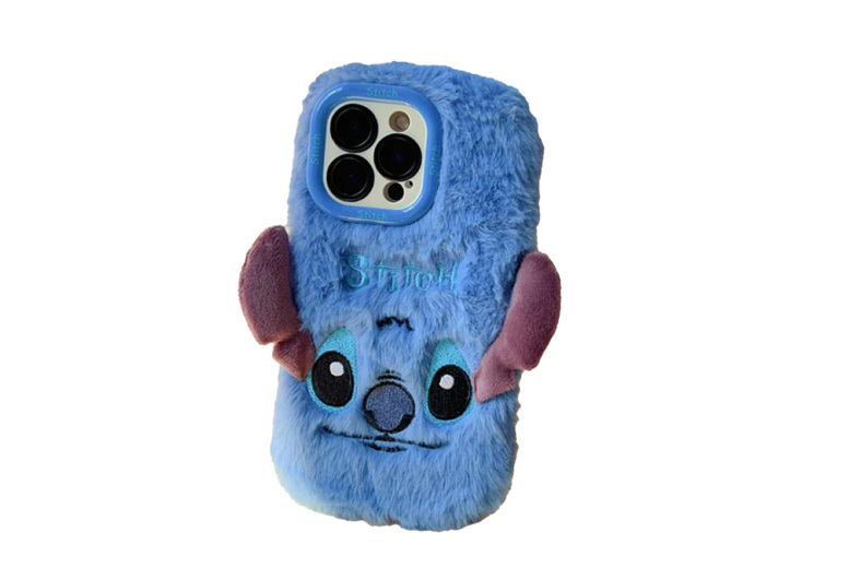 3D Stitch- Furry Shockproof iPhone Case – Plush Cartoon Cover for iPhone 11-16 (Pro, Pro Max, Plus) | Wowcher 3D Stitch- Furry Shockproof iPhone Case – Plush Cartoon Cover for iPhone 11-16 (Pro, Pro Max, Plus) | Wowcher